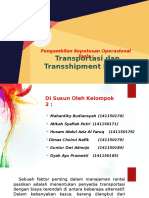 12. S11 Transportation and Transshipment Models