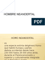 Homo Neandertal