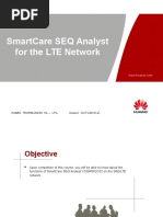 SmartCare SEQ Analyst V200R001C02 for the LTE
