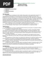 Download Related Literature About Tracer Study De by Raquel M Mendoza SN330954818 doc pdf