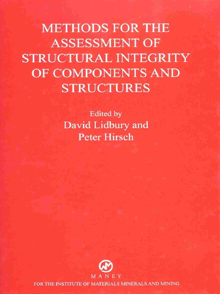 Vid Lidbury, Peter B. Hirsch-B0778 Methods For The Assessment of