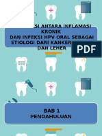 Interaksi Antara Inflamasi Kronik Dan Infeksi Hpv Oral Sebagai Etiologi Dari Kanker Kepala Dan Leher