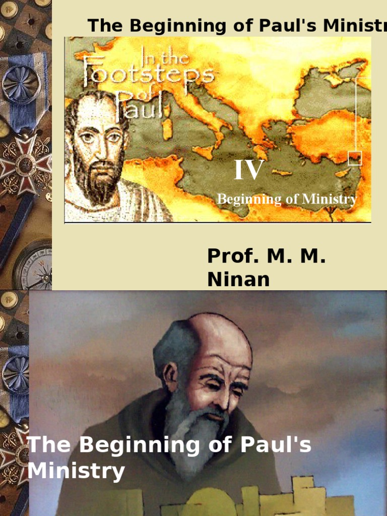 Start of Paul's Ministry Timeline | PDF | Early Centers Of Christianity ...