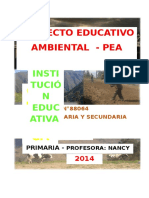 Proyecto Educativo Ambiental