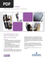 Roxar Multiphase Meter 2600 Datasheet PDF