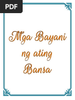 Mga Bayani