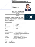 CV Lissett Barrios