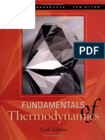 Fundamentals of Thermodynamics 6th Ed