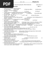 Physics M. Palanichamy : Part-I: Answer All The Questions