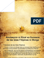PI 100 Reporting - Rizal's Works.