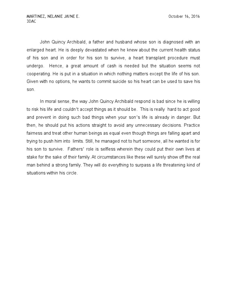 John Quincy Archibald PDF