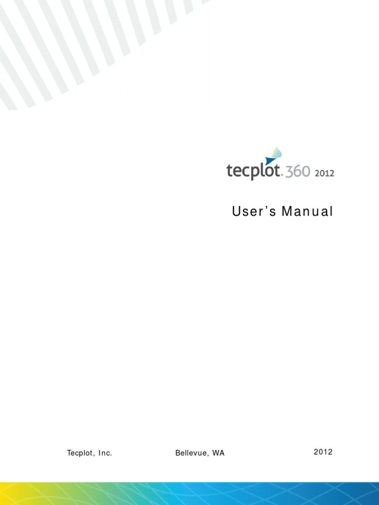 Tecplot 360 User Manual 2012 | PDF | Cartesian Coordinate System ...