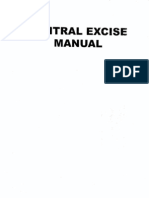 central Excise manual