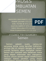 Proses Pembuatan Semen