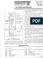 Delta-Rockwell Drill Press Spring Counterbalance