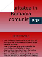 Securitatea in Romania Comunista. Cucuietu