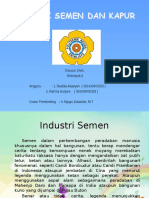 Industri Semen Dan Kapur