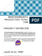 Mantenimiento Productivo Total TPM