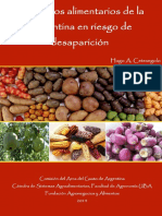 Productos Alimentarios de La Argentina en Riesgo de Desaparicion (1)