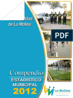 Compendio Estadistico Municipal 2012
