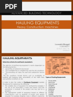 Hauling Equipments