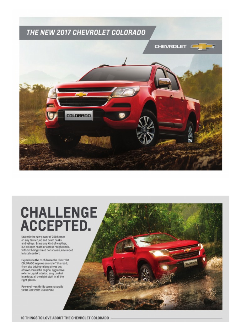 2017 CHEVROLET COLORADO OWNERS MANUAL PDF intelligence overview