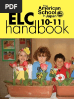 Download ASIJ Early Learning Center Handbook 2010-11 by The American School in Japan SN33099660 doc pdf