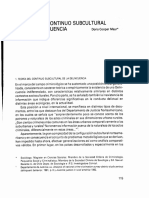 Teoria Del Continuo Subcultural