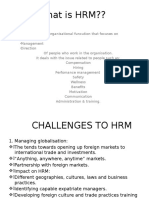 what is hrm ?