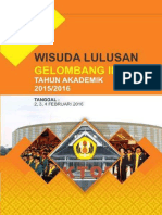 Pidato Rektor Pada Wisuda Gel 2 TA 2015 2016 Final