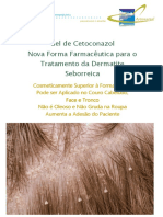 Gel de Cetoconazol Nova Forma Farmacêutica para o Tratamento Da Dermatite Seborreica PDF