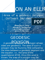 Area of A Geodesic Polygon Software Implementation