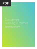 Download Unity Certified Developer Courseware Learning Outcomes_ Detailed by uyaiekanem SN331012397 doc pdf