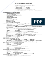 Modelo Examen Final 2º ESO