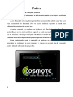 Manual de Utilizare Cosmote My Tab