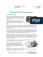 GW01 Municipal Water Purification Systems