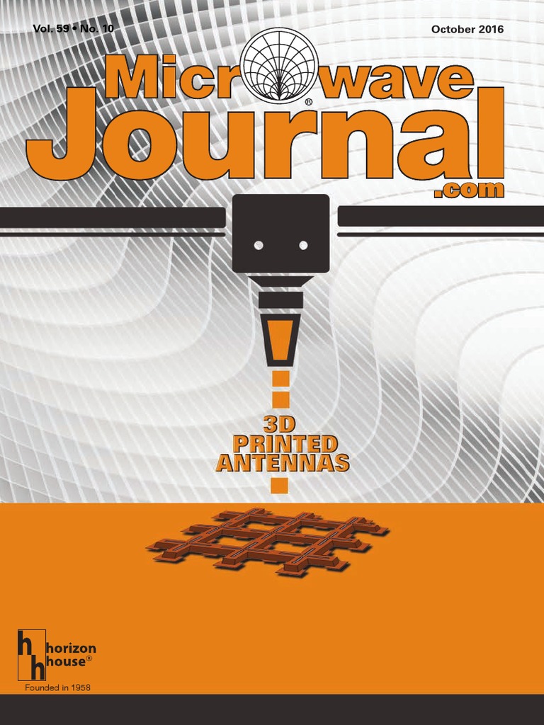 Journal Microwave October 2016 Metamaterial 3 D Printing