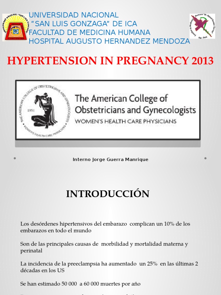 ACOG Preeclampsia Childbirth Mammalian Pregnancy