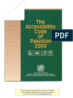 Accessibility Code of Pakistan 2016
