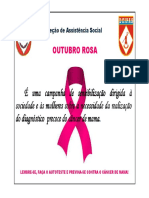 Folheto Outubro Rosa