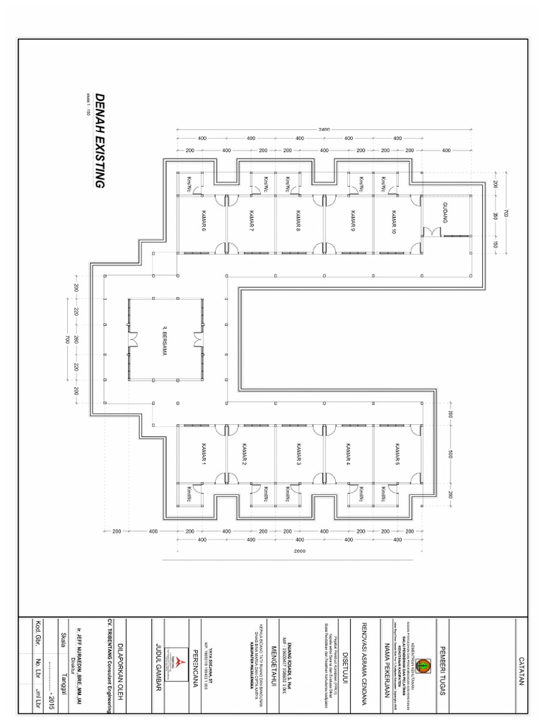 Denah Asrama | PDF