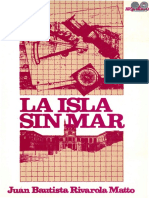 La Isla Sin Mar - Juan Bautista Rivarola Matto - Ano 1987 - Portalguarani