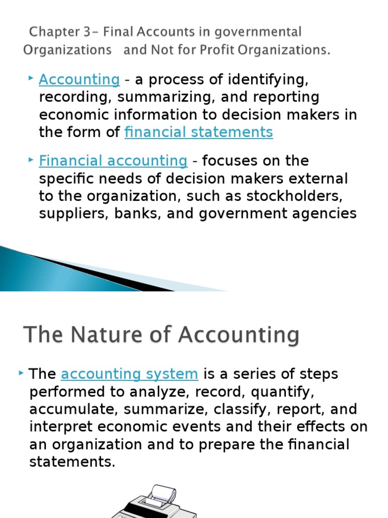 Accounting for Nonprofit Entities | PDF | Equity (Finance) | Balance Sheet