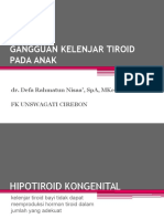 DR - Defa.gangguan Kelenjar Tiroid Pada Anak