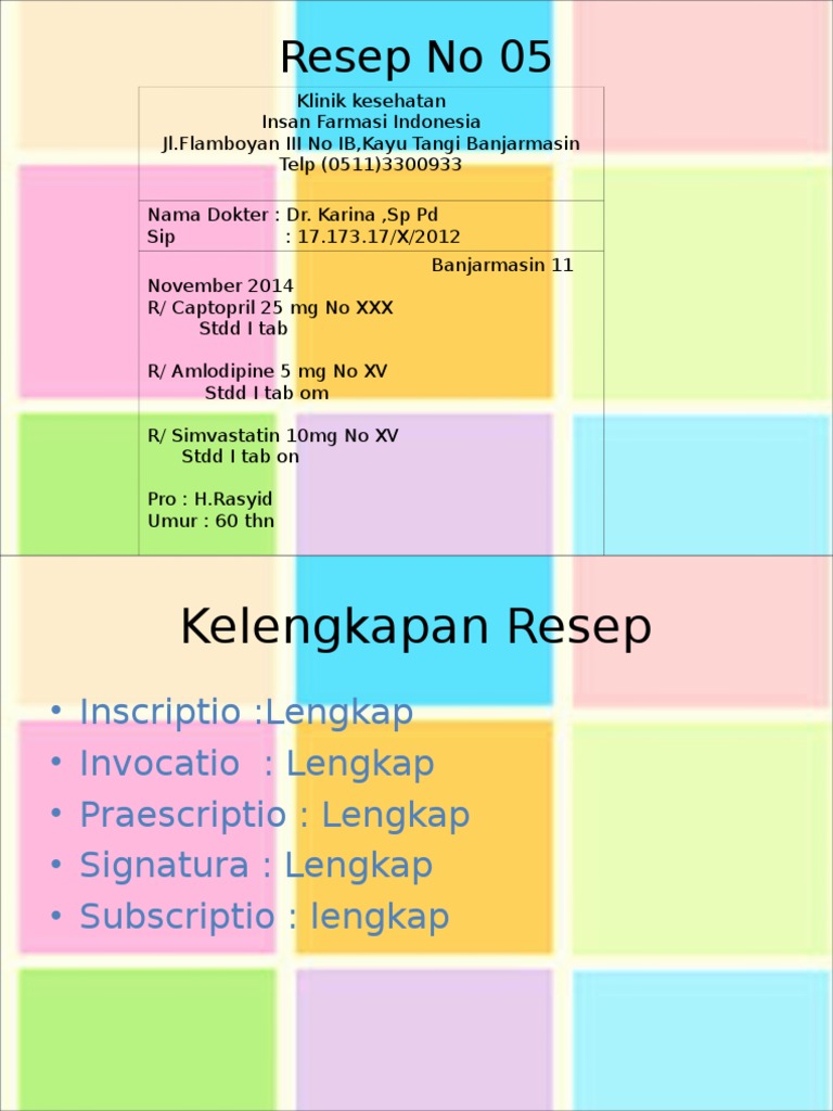 Resep No 05 | PDF