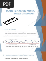 Maintenance Work Measurement