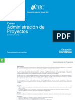 Curso Administracion de Proyectos PDF