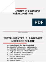 3 Instrumentet e Pagesave Nderkombetare