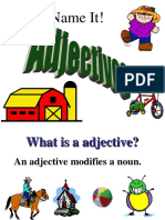 Name The Adjectives