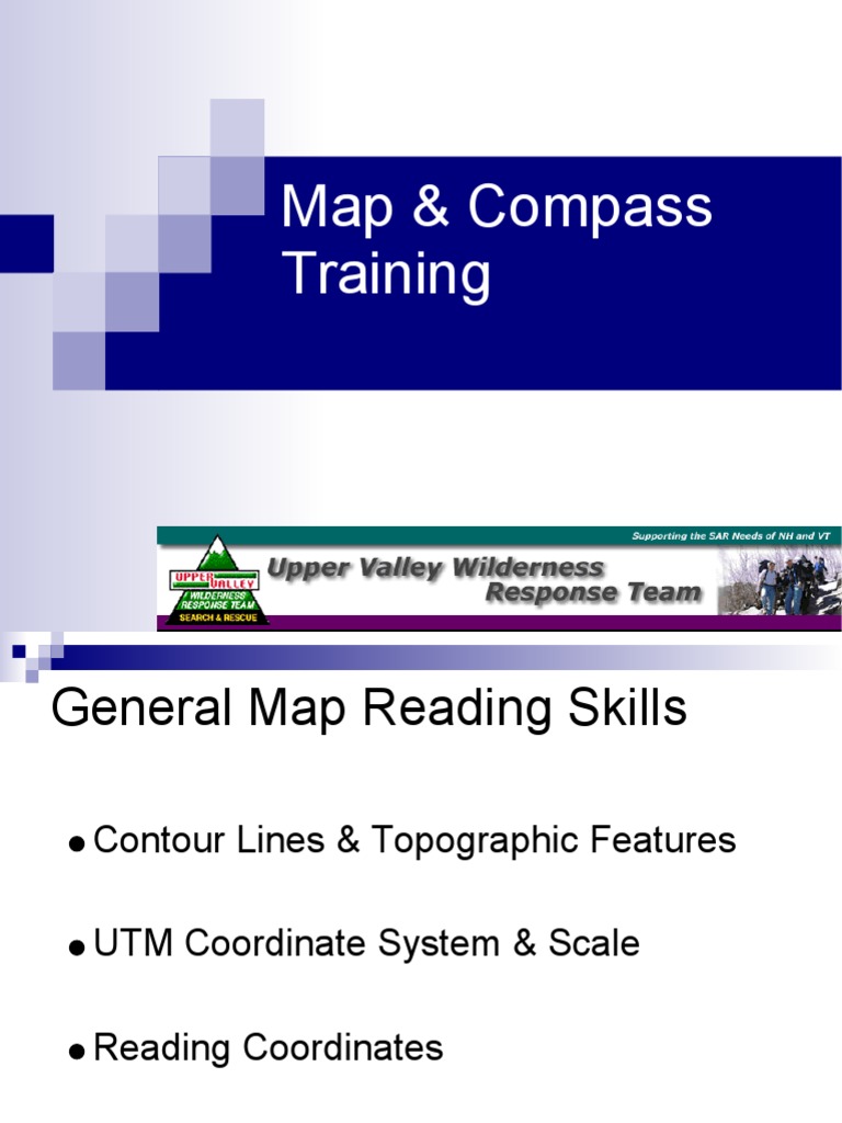 Map & Compass Training Compass Geomatics Free 30day Trial Scribd